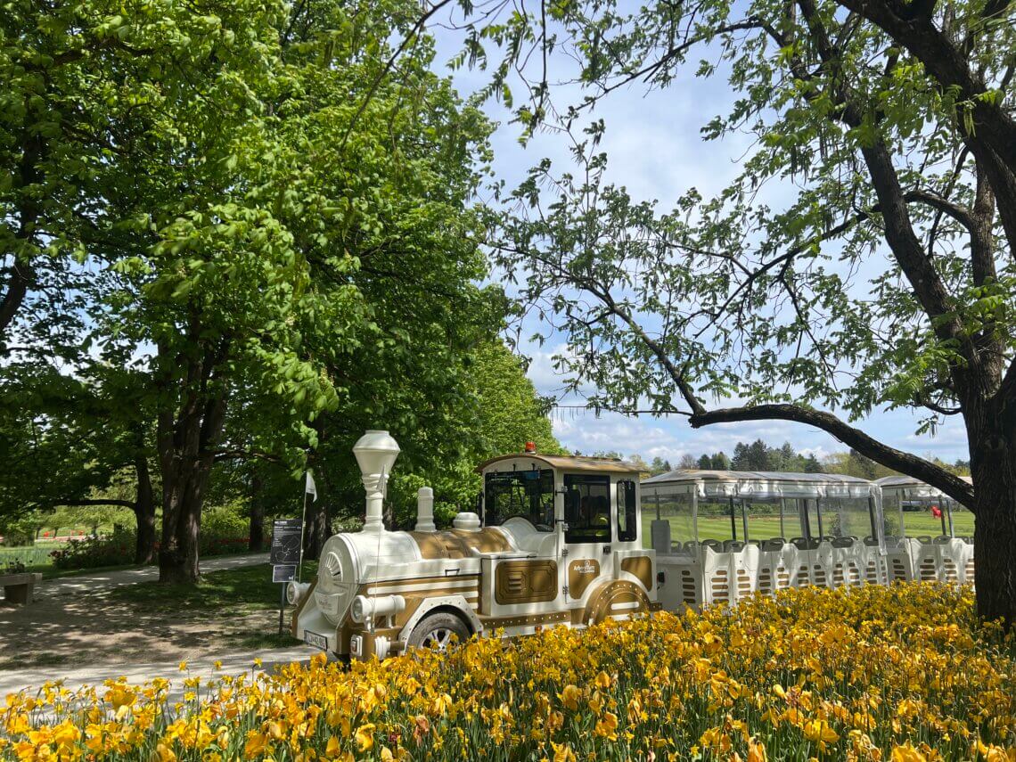 Volčji Potok Arboretum in Kamnik in Slovenië.