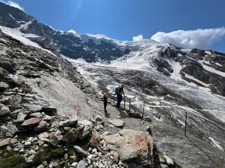 In Saas-Fee word je omringd door tal van vierduizenders!