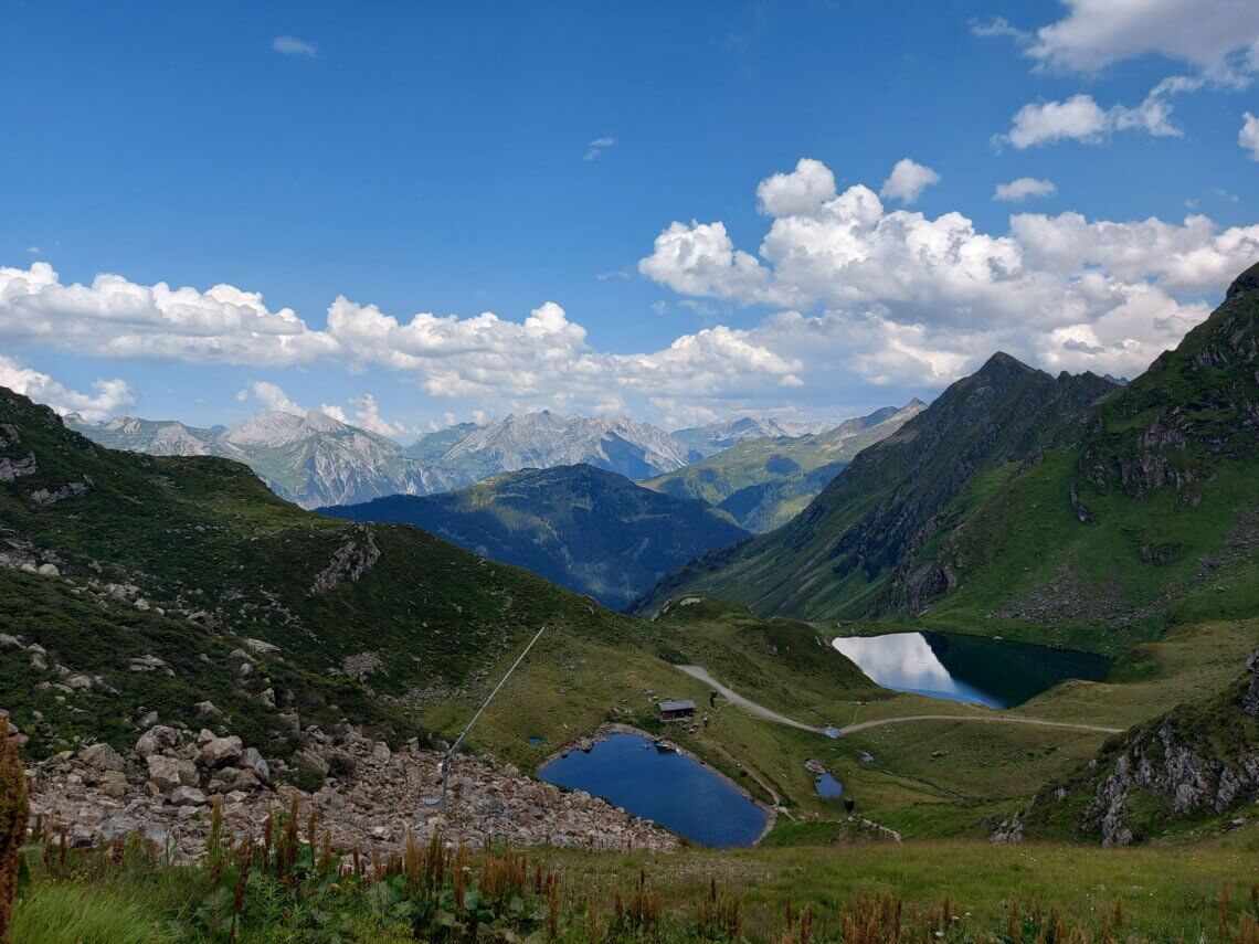 Enkele bergmeren van de Hochjoch