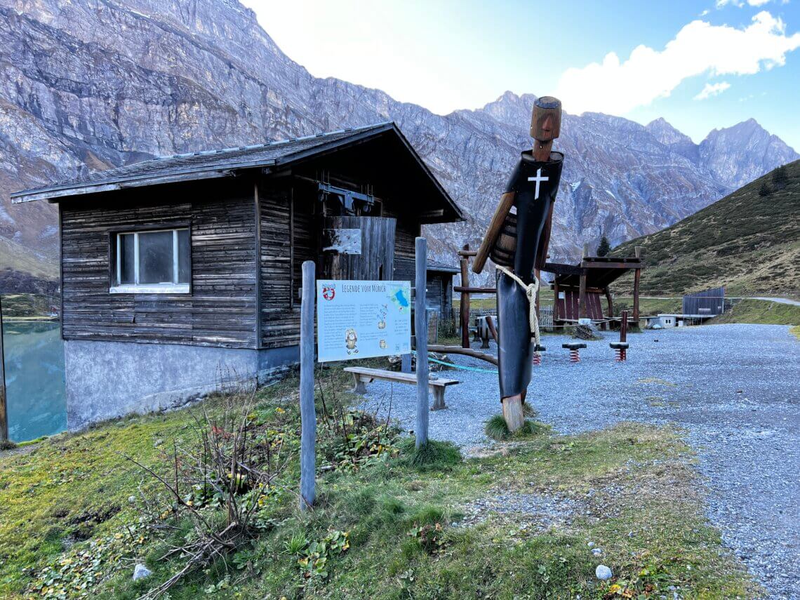 Rondom de Trübsee liggen meerdere, prachtige speeltuinen.