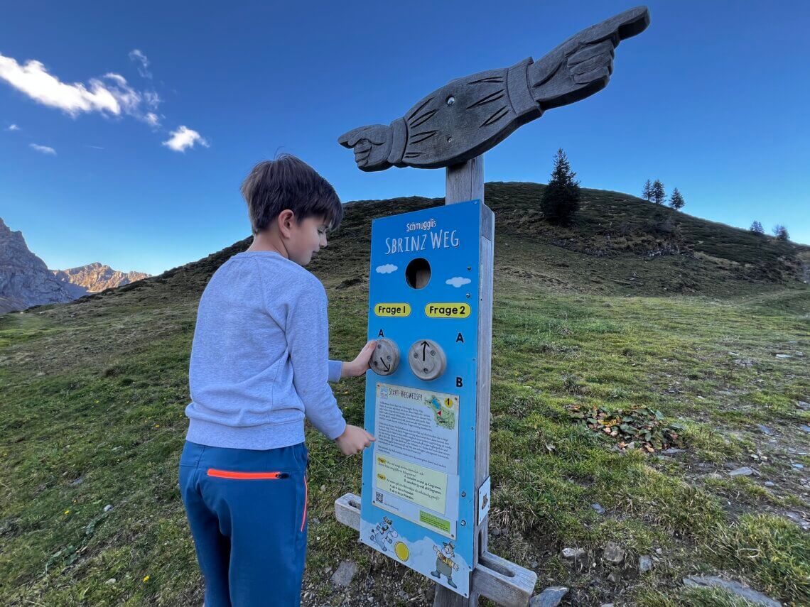 Op schattenjacht rondom de Trübsee! 