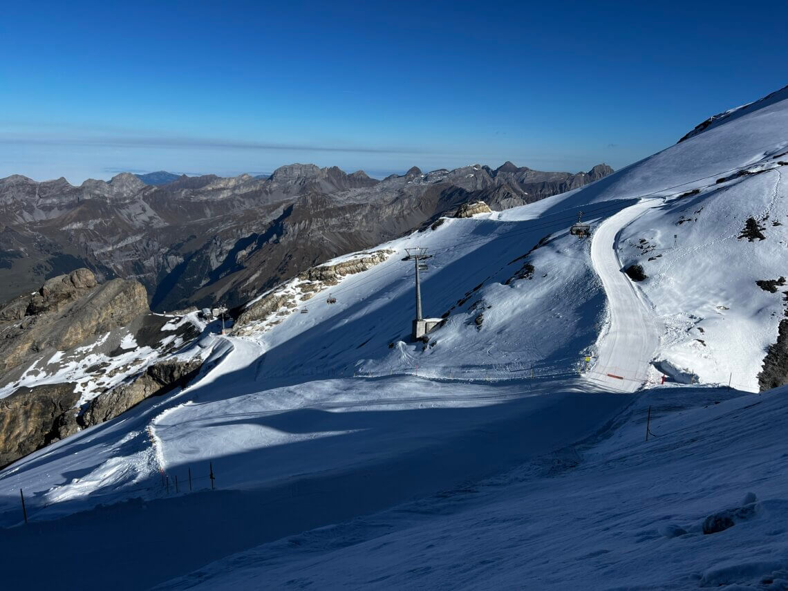 Ook kan je skiën en winter wandelen bij de Titlis in Engelberg.