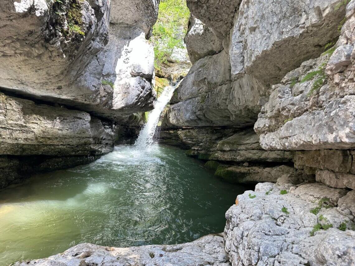 Cascate Del Doite, 1 van de prachtige watervallen