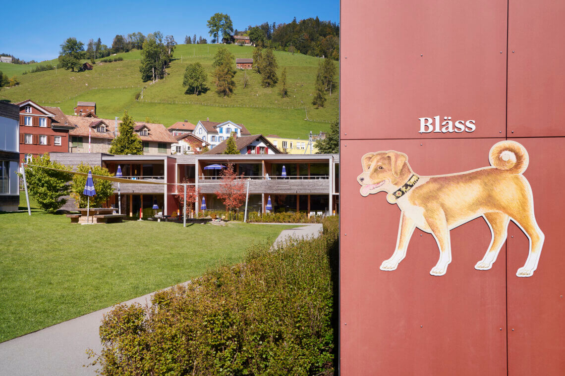 Bij Reka holiday village Urnäsch draait alles om natuur en dieren.