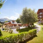 Reka holiday village Disentis heeft een gave avonturenspeeltuin Foto: © Reka